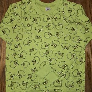 New Hanna Andersson Dr. Suess Grinch Sweatshirt - Size 12 / 150 -boys Girls Kids